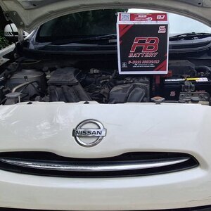 เปลี่ยนแบต Nissan March