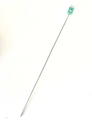 เทอร์โมคัปเปิลปลายแหลมพร้อมปลั๊ก Type K Probe