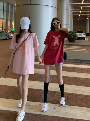 เสื้อยืดโอเวอร์ไซส์ Oversize ผ้าคอตตอน พร้อมส่งในไทย