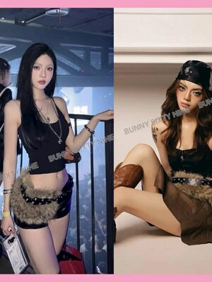 เข็มขัด คาวบอย แต่งขนนุ่มฟู ยอดฮิต พร้อมส่งในไทย