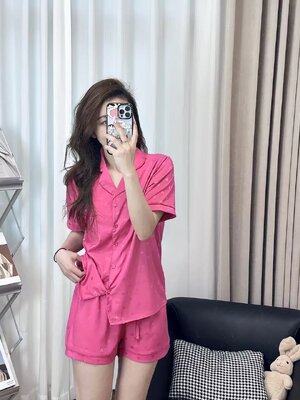 ชุดนอน แขนสั้น-ขาสั้น มีหลายแบบ พร้อมส่ง