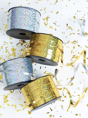 เส้นวิ๊ง ม้วนใหญ่ ริบบิ้น ผูกลูกโป่งตกเเต่ง พร้อมส่งในไทย