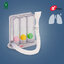เครื่องเป่าบริหารปอด a+msc Incentive Spirometer