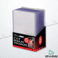 Ultra Pro - 3" x 4" Clear Toploader (แพ็คละ 25 ชิ้น) กรอบแข็ง ใส่การ์ด ขนาด Standard