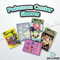 Pokemon Center - Sleeves (64 ซอง) ซองใส่การ์ดลายโปเกมอน ลิขสิทธิ์แท้ 100% (จากญี่ปุ่น)
