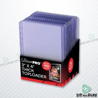 Ultra Pro - 3" x 4" Clear Toploader (แพ็คละ 25 ชิ้น) กรอบแข็ง ใส่การ์ด ขนาด Standard