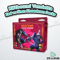 Riftbound Vendetta Zed vs Shen Showdown Decks การ์ดเกม ภาษาอังกฤษ จากผู้สร้าง League of Legends (LOL) Riftbound Vendetta Zed vs Shen Showdown Decks การ์ดเกม ภาษาอังกฤษ จากผู้สร้าง League of Legends (LOL)