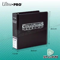 Ultra Pro - 3" 3 Ring Collectors Album อัลบั้ม, แฟ้ม 3 ห่วง หนา 3 นิ้ว สำหรับเก็บการ์ดสะสม