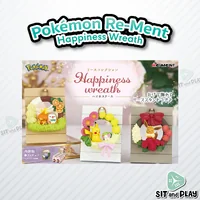 Pokemon Re-Ment Happiness Wreath (1 สุ่ม) Rement ของสะสม โปเกมอน ของแท้ 100% Pokemon Re-Ment Happiness Wreath (1 สุ่ม) Rement ของสะสม โปเกมอน ของแท้ 100%
