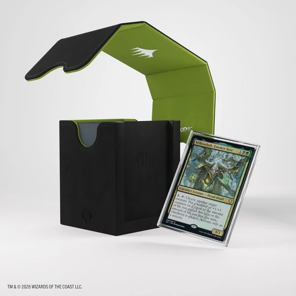 Gamegenic - SQUIRE PLUS 100+ XL กล่องใส่การ์ด Magic The Gathering - Strixhaven - MTG - Black/Green Gamegenic - SQUIRE PLUS 100+ XL กล่องใส่การ์ด Magic The Gathering - Strixhaven - MTG - Black/Green