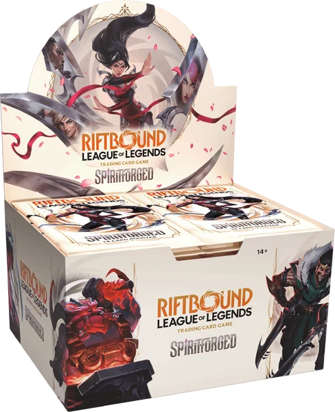 Riftbound Spiritforged Booster Box การ์ดเกม ภาษาอังกฤษ จากผู้สร้าง League of Legends (LOL) image 2