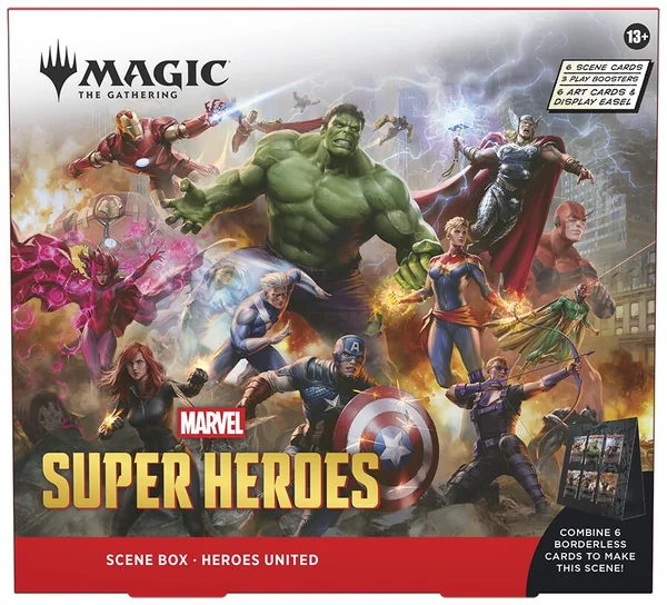 MTG - Marvel Super Heroes - Scene Box ภาษาอังกฤษ Magic The Gathering ของแท้ 100% image 2