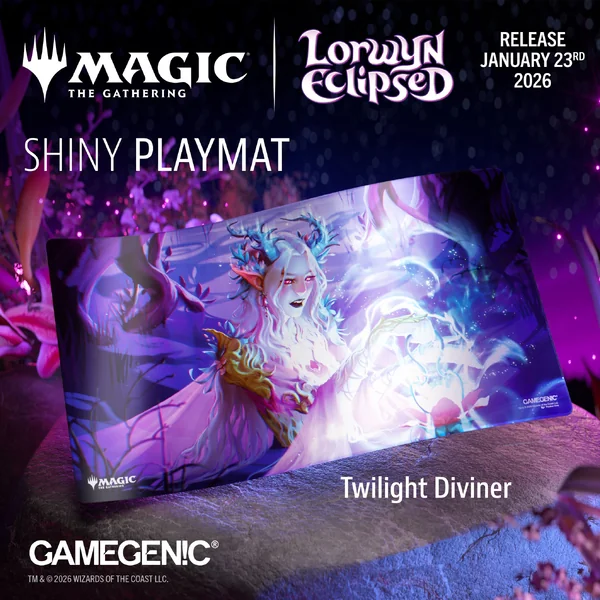 Gamegenic - SHINY PLAYMAT แผ่นรองเล่นการ์ด Magic The Gathering - Lorwyn Eclipsed Gamegenic - SHINY PLAYMAT แผ่นรองเล่นการ์ด Magic The Gathering - Lorwyn Eclipsed