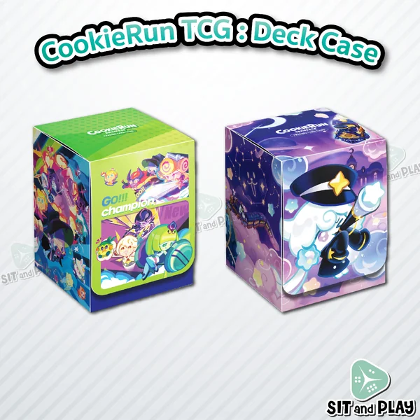 CookieRun TCG - Deck Case กล่องเก็บการ์ดลายคุ้กกี้รัน ลิขสิทธิ์แท้ 100% CookieRun TCG - Deck Case กล่องเก็บการ์ดลายคุ้กกี้รัน ลิขสิทธิ์แท้ 100%