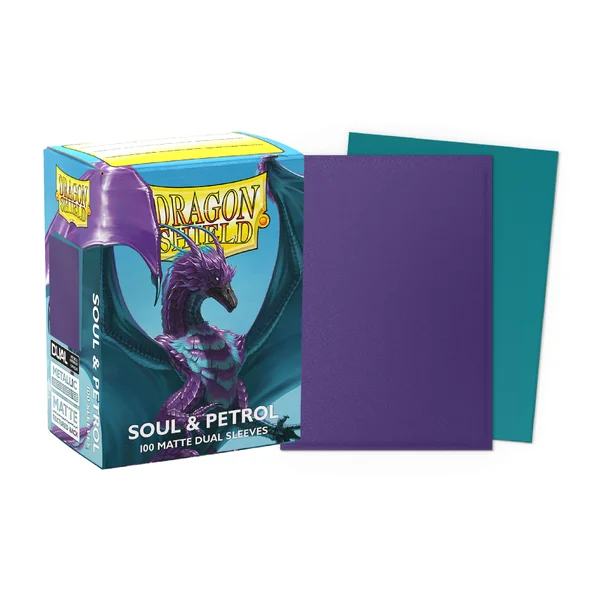 Dragon Shield - 100 Matte Dual Sleeves Standard Size ซองใส่การ์ด 100 ซอง ด้านในสีดำ (มองไม่เห็นหลังการ์ด ใช้ในการแข่งขันการ์ดเกมได้) image 3 Dragon Shield - 100 Matte Dual Sleeves Standard Size ซองใส่การ์ด 100 ซอง ด้านในสีดำ (มองไม่เห็นหลังการ์ด ใช้ในการแข่งขันการ์ดเกมได้) image 3