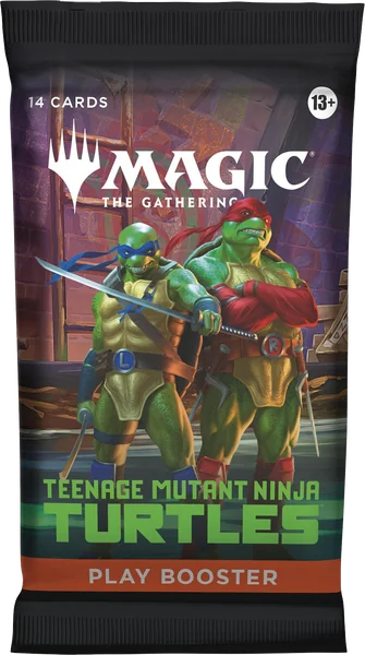 MTG - Teenage Mutant Ninja Turtles - Play Booster Pack ภาษาอังกฤษ Magic The Gathering ของแท้ 100% image 2