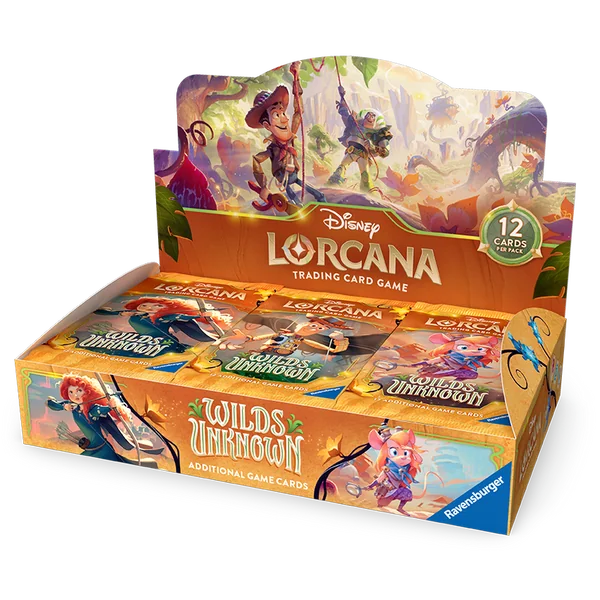 Lorcana - Wilds Unknown (Set 12) Booster Box ภาษาอังกฤษ ของแท้ Disney image 2 Lorcana - Wilds Unknown (Set 12) Booster Box ภาษาอังกฤษ ของแท้ Disney image 2