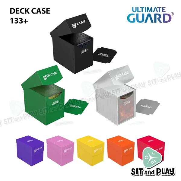 Ultimate Guard - Deck Case 133+ กล่องใส่การ์ด 133 ใบ Ultimate Guard - Deck Case 133+ กล่องใส่การ์ด 133 ใบ