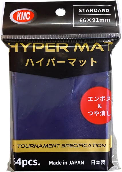 KMC - HYPER MAT ( Standard Size ) Card Sleeves ซองใส่การ์ด 64 ซอง ขนาดซอง 66x91 mm ( Pokemon, MTG, BOT, Lorcana, One Piece, Buddy Fight ) image 5 KMC - HYPER MAT ( Standard Size ) Card Sleeves ซองใส่การ์ด 64 ซอง ขนาดซอง 66x91 mm ( Pokemon, MTG, BOT, Lorcana, One Piece, Buddy Fight ) image 5