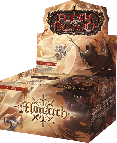 Flesh and Blood TCG : Monarch Booster Box - Unlimited ซองสุ่มการ์ดเกม 1 กล่อง (ซองการ์ด 24 แพ็ค) image 2 Flesh and Blood TCG : Monarch Booster Box - Unlimited ซองสุ่มการ์ดเกม 1 กล่อง (ซองการ์ด 24 แพ็ค) image 2