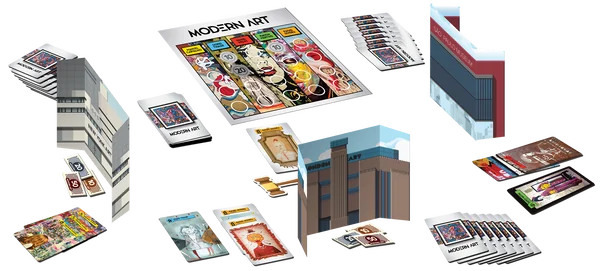 Modern Art (TH) โมเดิร์น อาร์ต ยอดนักประมูล - บอร์ดเกม ลิขสิทธิ์แท้ 100% อยู่ในซีล (Board Game) image 2
