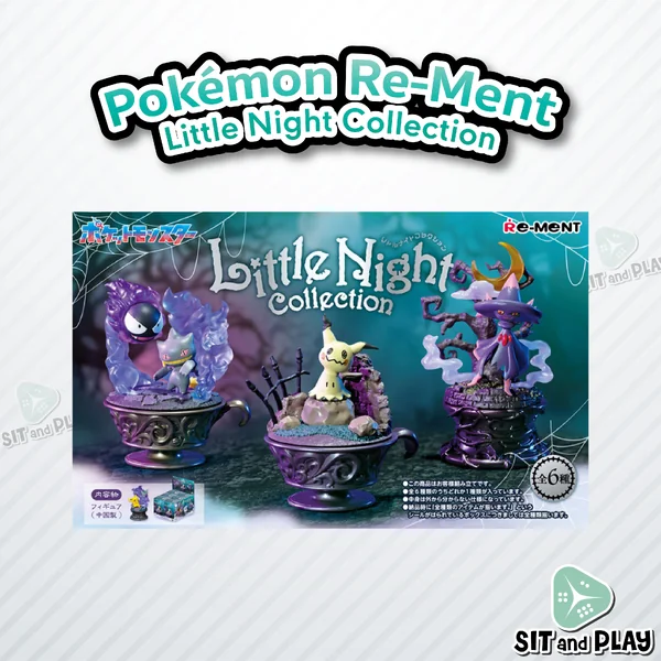 Pokemon Re-Ment Little Night Collection (1 สุ่ม) Rement ของสะสม โปเกมอน ของแท้ 100% Pokemon Re-Ment Little Night Collection (1 สุ่ม) Rement ของสะสม โปเกมอน ของแท้ 100%