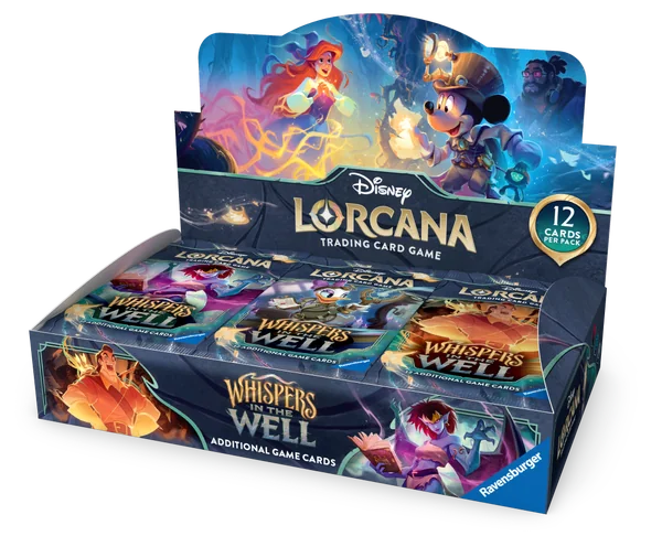 Lorcana - Booster Display Box : Whispers in the Well (Set 10) ภาษาอังกฤษ ของแท้ Disney image 2