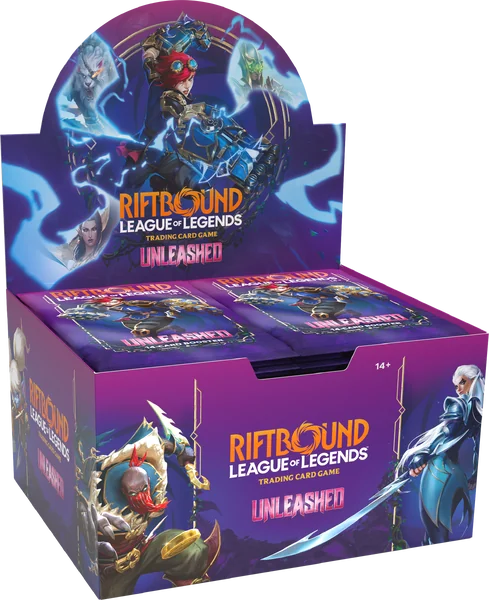 Riftbound Unleashed Booster Box การ์ดเกม ภาษาอังกฤษ จากผู้สร้าง League of Legends (LOL) image 2