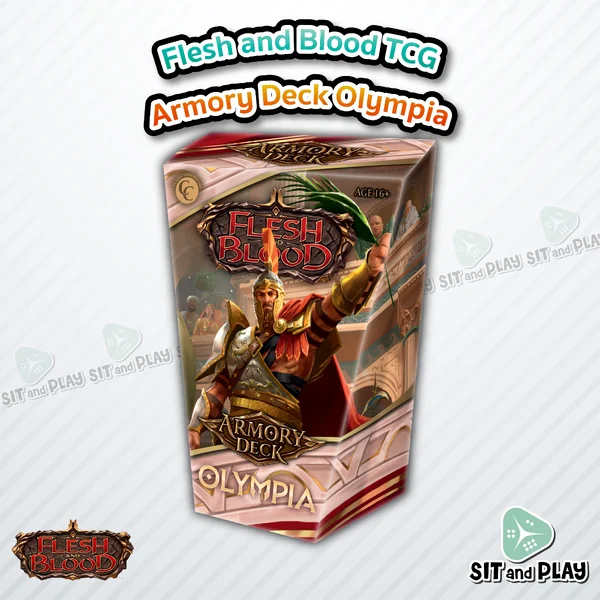 FAB TCG - Armory Deck : Olympia เด็คพร้อมเล่น Flesh and Blood TCG FAB TCG - Armory Deck : Olympia เด็คพร้อมเล่น Flesh and Blood TCG