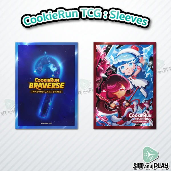 cookie run card sleeves GAME ACADEMIA | CATALOG | Trading Card Game Rule the Kingdom. CookieRun Braverse TCG Sleeve Glow