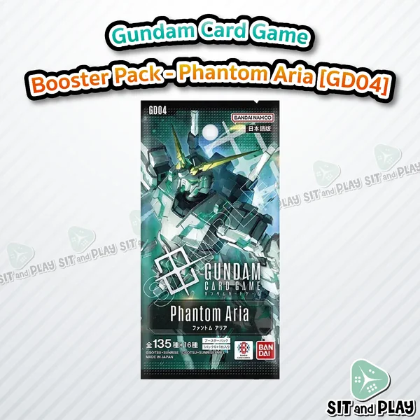 Gundam Card Game - Booster Pack - GD04 Phantom Aria ภาษาญี่ปุ่น