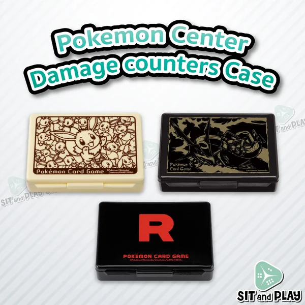 Pokemon Center - Damage Counter Case กล่องพลาสติกใส่โทเคน/ลูกเต๋า ลิขสิทธิ์แท้ 100% (นำเข้าจากญี่ปุ่น) Pokemon Center - Damage Counter Case กล่องพลาสติกใส่โทเคน/ลูกเต๋า ลิขสิทธิ์แท้ 100% (นำเข้าจากญี่ปุ่น)