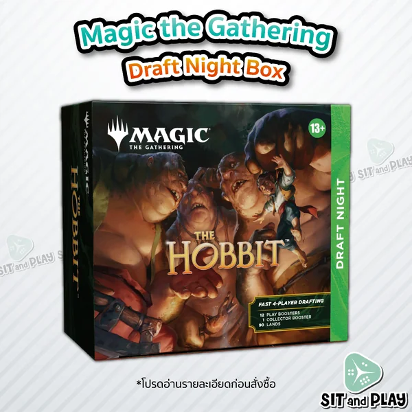 MTG - The Hobbit - Draft Night ภาษาอังกฤษ ของแท้ MTG - The Hobbit - Draft Night ภาษาอังกฤษ ของแท้