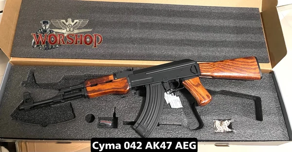 AK47 โลหะ / ไม้แท้ - CYMA CM.042 AK47 โลหะ / ไม้แท้ - CYMA CM.042