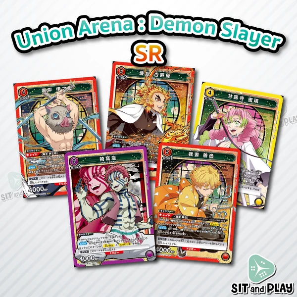 UA - Demon Slayer ระดับ SR UA05BT การ์ดเกม Union Arena Kimetsu no Yaiba UA - Demon Slayer ระดับ SR UA05BT การ์ดเกม Union Arena Kimetsu no Yaiba