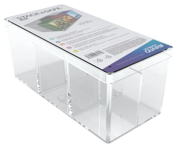 Ultimate Guard - STACK 'n' SAFE 480+ Card Box กล่องใส่การ์ด 480 ใบ image 2 Ultimate Guard - STACK 'n' SAFE 480+ Card Box กล่องใส่การ์ด 480 ใบ image 2