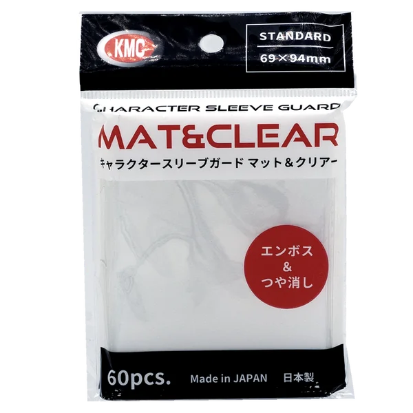KMC - CSG Outer Sleeve ( Standard Size ) ซองคลุมสลีฟ ( ขนาด 69x94 mm ) สำหรับ Pokemon, MTG, BOT, Lorcana, บัดดี้ไฟท์ ( 60 ซอง ) image 2 KMC - CSG Outer Sleeve ( Standard Size ) ซองคลุมสลีฟ ( ขนาด 69x94 mm ) สำหรับ Pokemon, MTG, BOT, Lorcana, บัดดี้ไฟท์ ( 60 ซอง ) image 2
