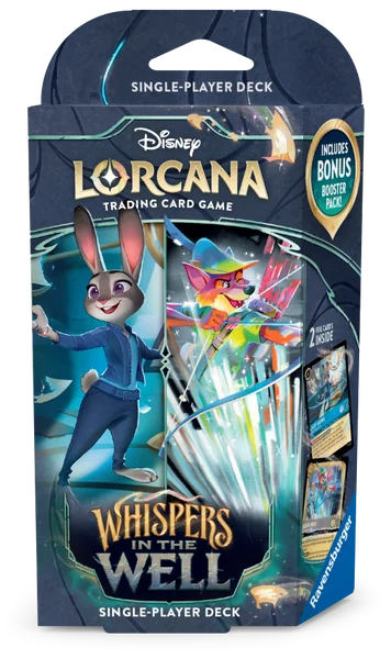 Lorcana - Single-Player Deck : Simba & Megara / Judy Hopps & Robin Hood ภาษาอังกฤษ ของแท้ Disney image 2 Lorcana - Single-Player Deck : Simba & Megara / Judy Hopps & Robin Hood ภาษาอังกฤษ ของแท้ Disney image 2