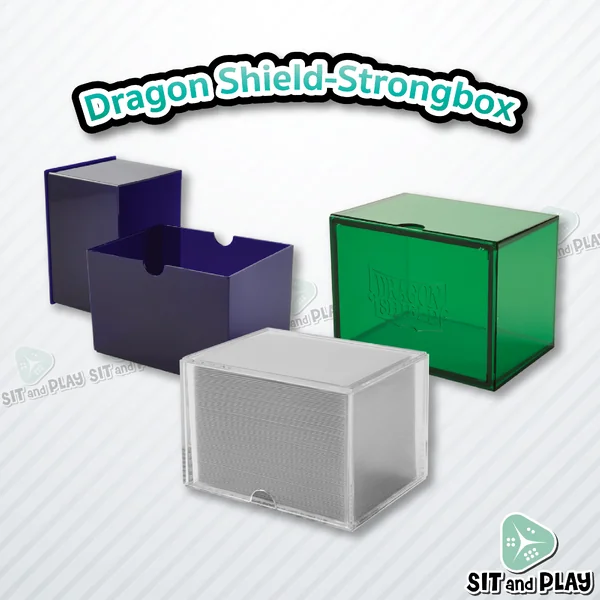 Dragon Shield - Strongbox กล่องใส่การ์ด 100 ใบ Dragon Shield - Strongbox กล่องใส่การ์ด 100 ใบ