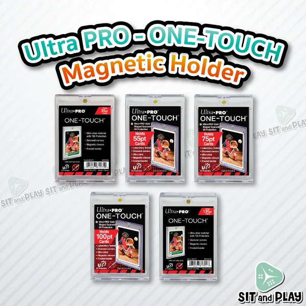 Ultra PRO - UV ONE-TOUCH Magnetic Holder กรอบแม่เหล็ก ใส่การ์ดสะสม ป้องกัน UV ไม่ดูดโฮโลแกรม Ultra PRO - UV ONE-TOUCH Magnetic Holder กรอบแม่เหล็ก ใส่การ์ดสะสม ป้องกัน UV ไม่ดูดโฮโลแกรม
