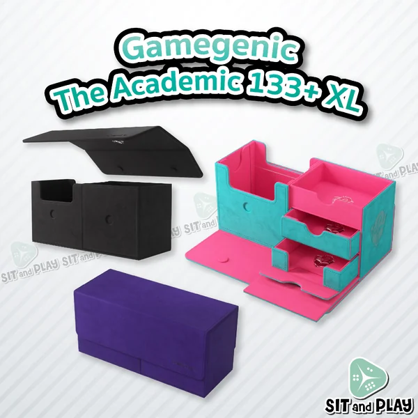 Gamegenic - The Academic 133+ XL Premium Deck Box กล่องใส่การ์ด และ อุปกรณ์เสริม