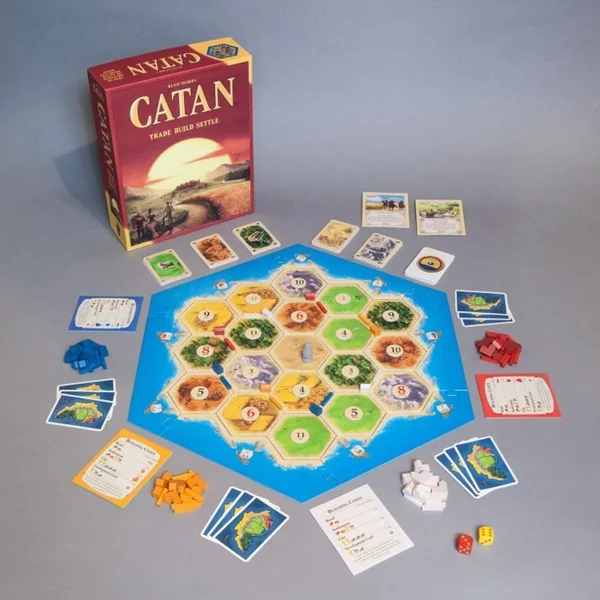 Catan (EN) บอร์ดเกม ลิขสิทธิ์แท้ 100% อยู่ในซีล (Board Game) image 2