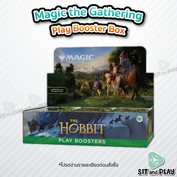 MTG - The Hobbit - Play Booster Display ภาษาอังกฤษ Magic The Gathering ของแท้ 100% MTG - The Hobbit - Play Booster Display ภาษาอังกฤษ Magic The Gathering ของแท้ 100%