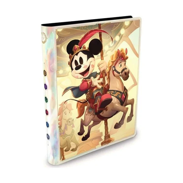Lorcana - Mickey & Minnie - Lorebook Card Portfolio - Holds 252 Standard Card - แฟ้มสะสมการ์ด ของแท้ Disney image 2