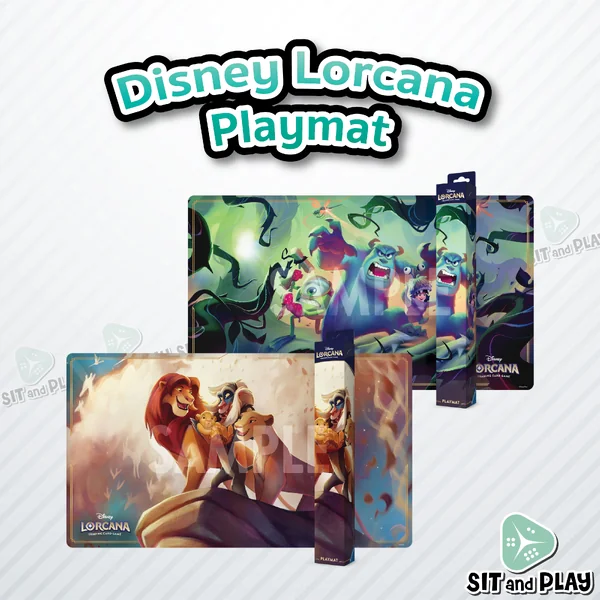 Lorcana - Playmat แผ่นรองเล่นการ์ดเกม / แผ่นรองเม้าส์ ของแท้ Disney Lorcana - Playmat แผ่นรองเล่นการ์ดเกม / แผ่นรองเม้าส์ ของแท้ Disney
