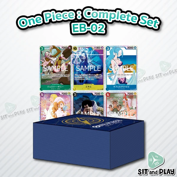 One Piece : EB-02 - Complete Set ภาษาญี่ปุ่น ลิขสิทธิ์แท้ 100%