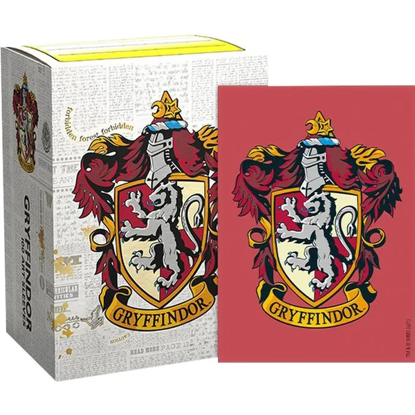 Dragon Shield - Wizarding World Hogwarts - Art Sleeves - Wizarding World Hogwarts ซองใส่การ์ด 100 ซอง ลายตราบ้านใน Harry Potter image 2