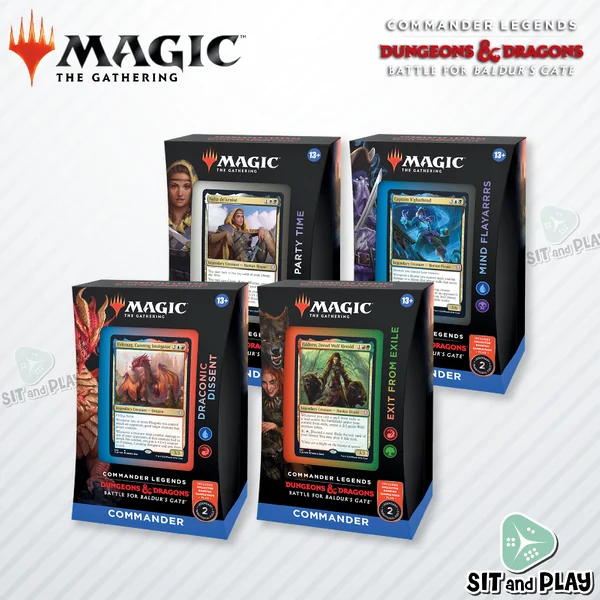 MTG - Commander Legends : Dungeons & Dragons - Battle for Baldur's Gate - Commander การ์ดเมจิก Magic the Gathering MTG - Commander Legends : Dungeons & Dragons - Battle for Baldur's Gate - Commander การ์ดเมจิก Magic the Gathering