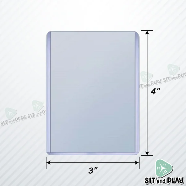 Ultra Pro - 3" x 4" Clear Toploader (แพ็คละ 25 ชิ้น) กรอบแข็ง ใส่การ์ด ขนาด Standard image 2