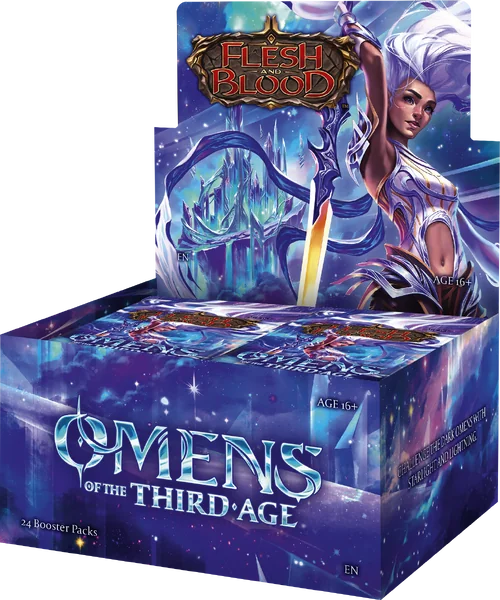 FAB TCG - Omens of the Third Age - Booster Box การ์ดเกมเฟลชแอนด์บลัด Flesh and Blood TCG image 2 FAB TCG - Omens of the Third Age - Booster Box การ์ดเกมเฟลชแอนด์บลัด Flesh and Blood TCG image 2